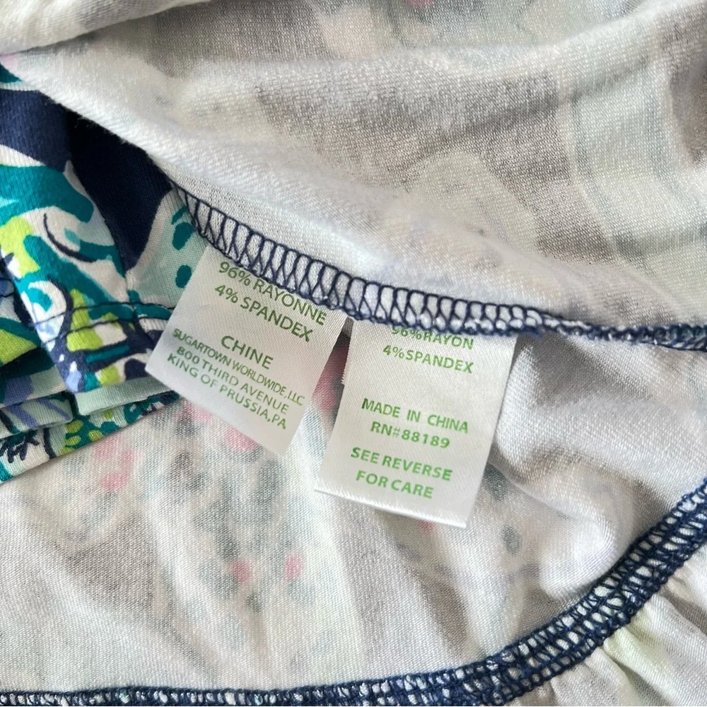 Lilly Pulitzer Jessalynne Wrap Romper Dress in Sway This Way - Picture 7 of 12